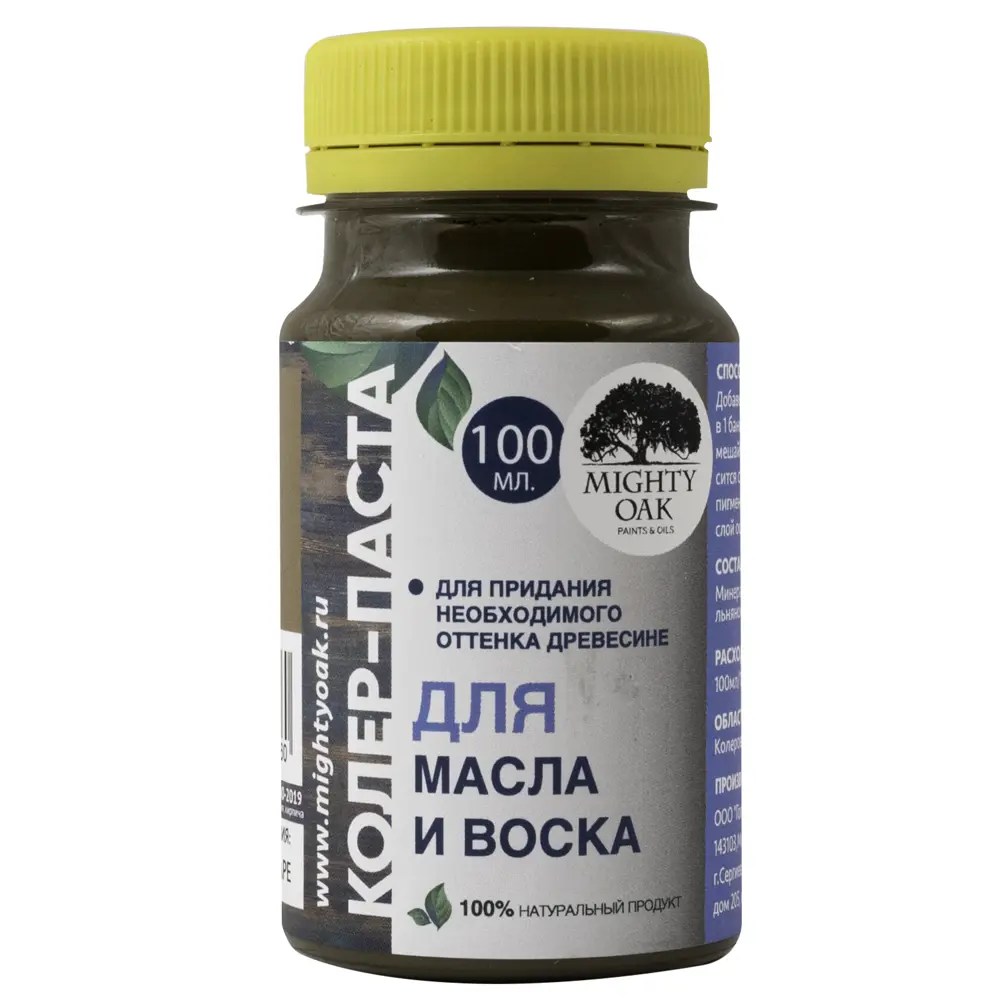 Колер-паста MIGHTY OAK для тонирования древесины в цвет светлый орех 82767699 STLM-1377396 - Вид №1