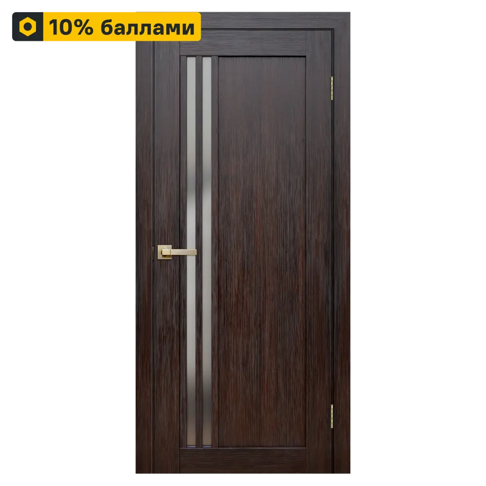 Межкомнатная дверь ARTENS Дукато 70×200 см с покрытием Hardflex, цвет Акация 83859945 STLM-0045063