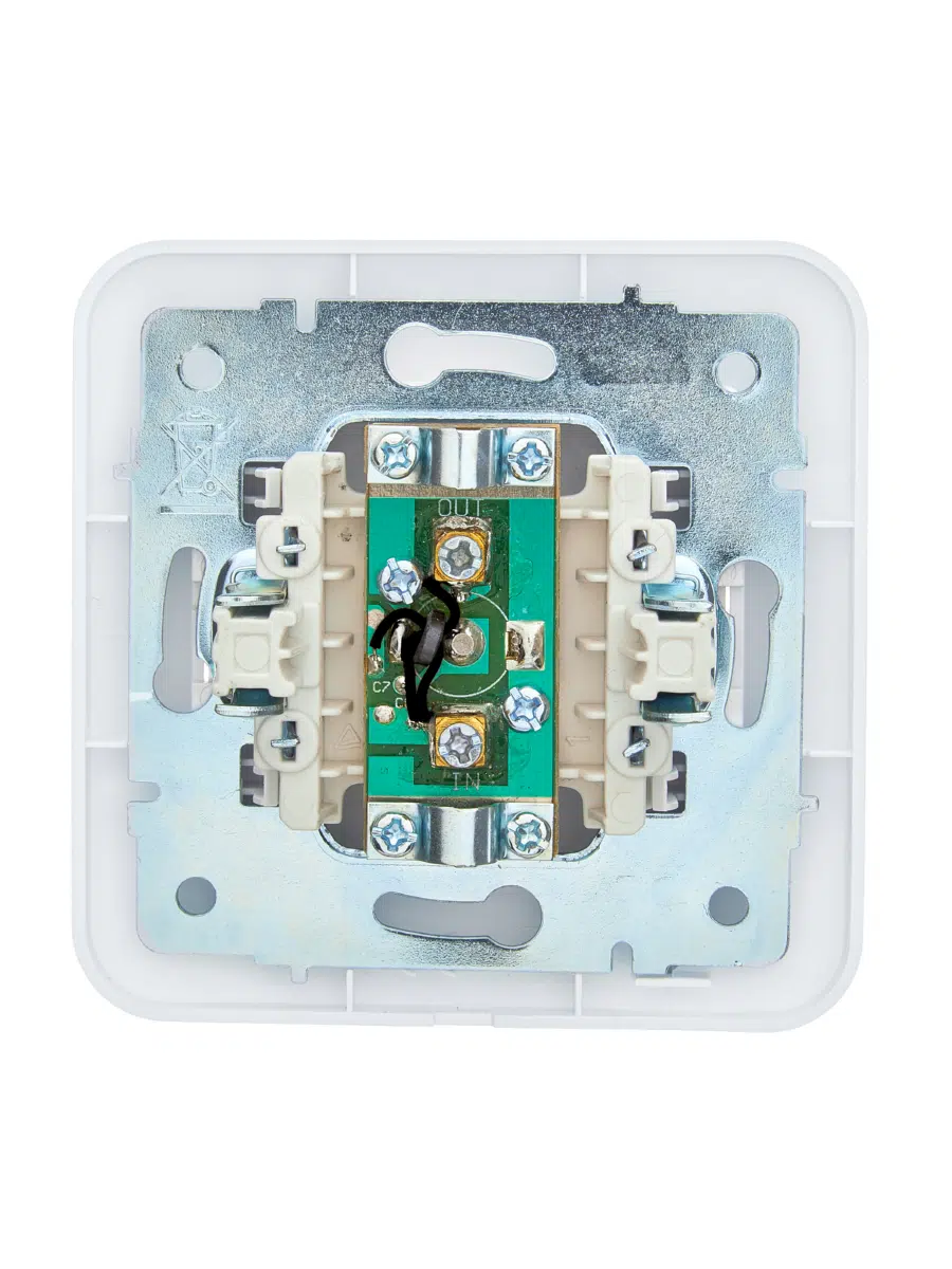 ASTI Розетка ТВ проходная белая LEZARD 7081-0202-129 - Вид №2