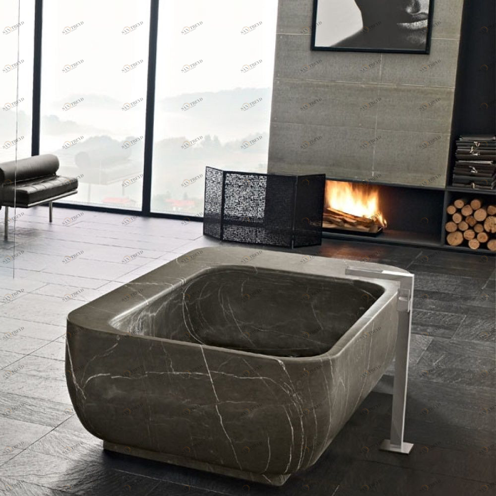 Toscoquattro Ванна отдельно стоящая из натурального камня CHORUS 10VA5AG