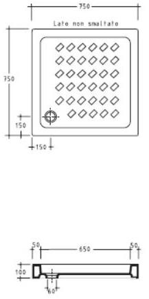 GALASSIA Поддон квадратный встроенный Piatti doccia sun-id-1362151 - Вид №1