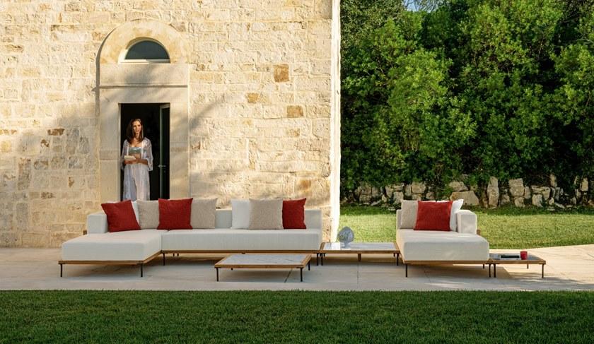 Talenti Садовый диван из модульной ткани Cleo teak sun-id-1418470 - Вид №8