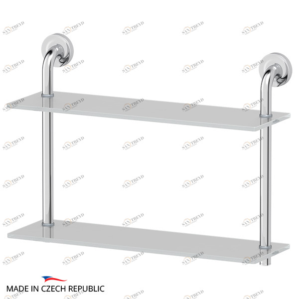 Полка 2-х ярусная 50 см Ellux ELEGANCE ELE 036 sun-id-561806