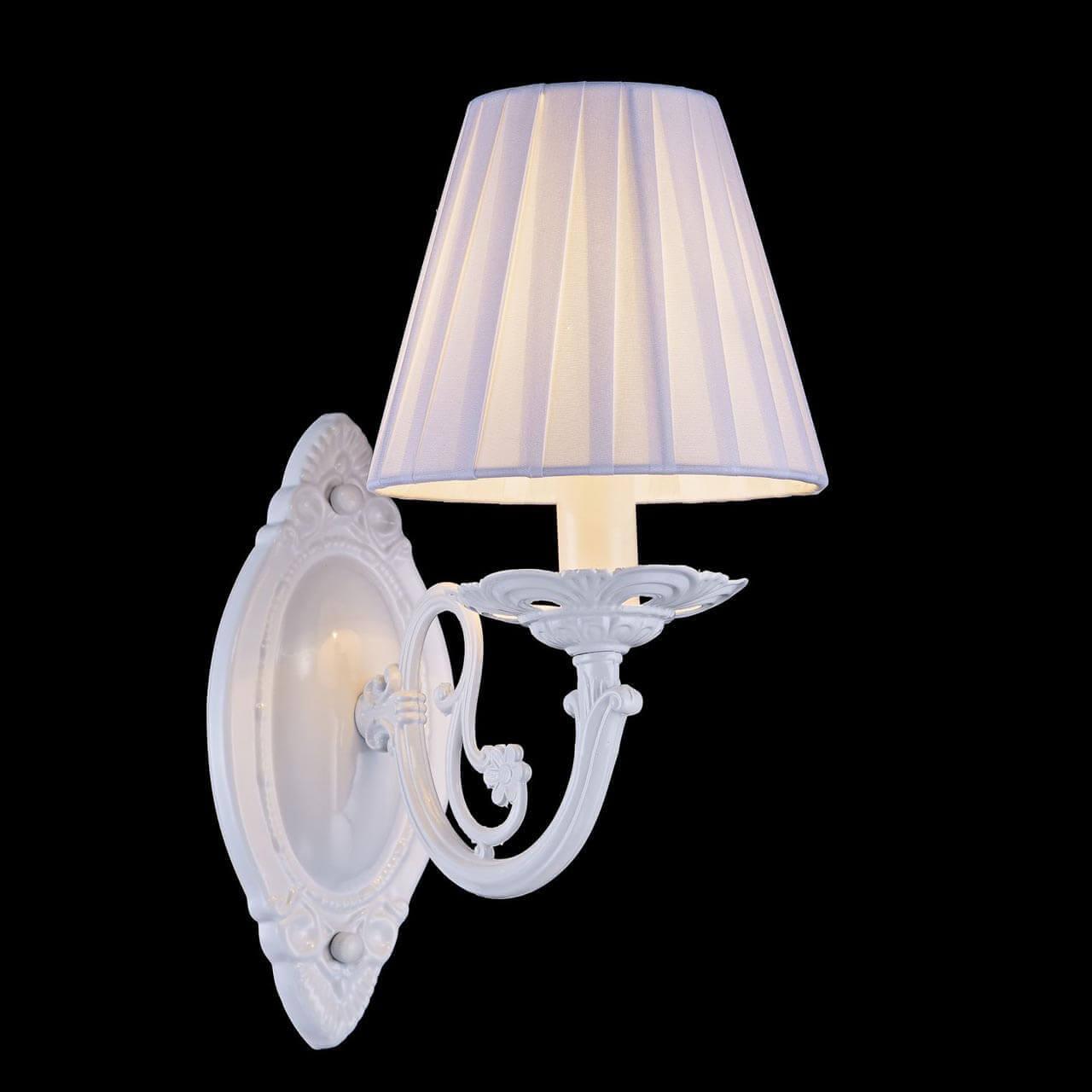 Бра с абажуром белое Jasmine FR2686WL-01W FREYA JASMINE 00-3928994 Белый - Вид №1