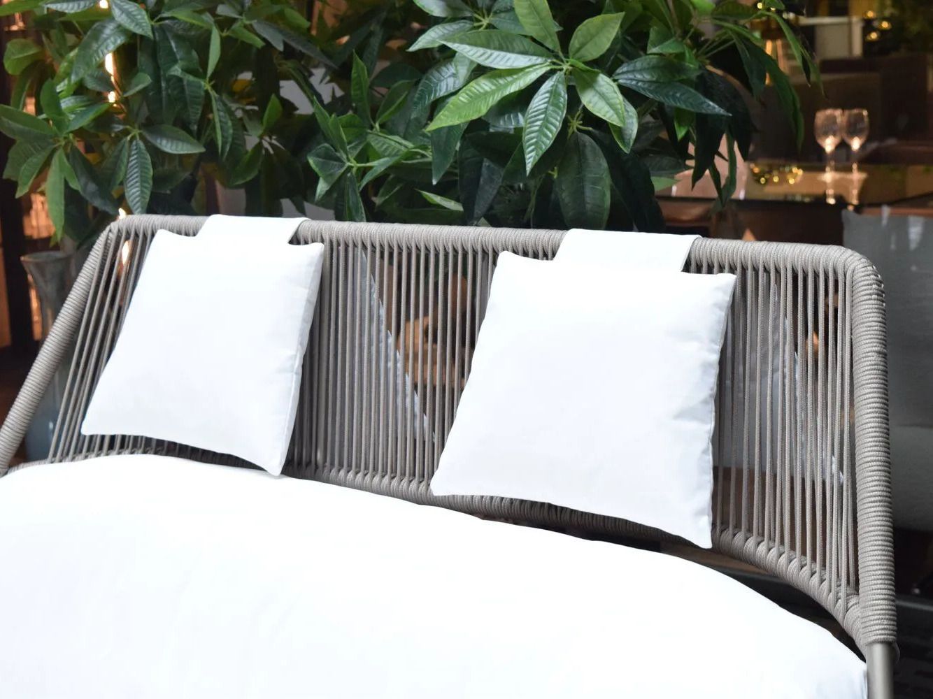 Ткань сад диван с высокой спинкой ABLE Sunray ARCH-00045078 - Вид №5