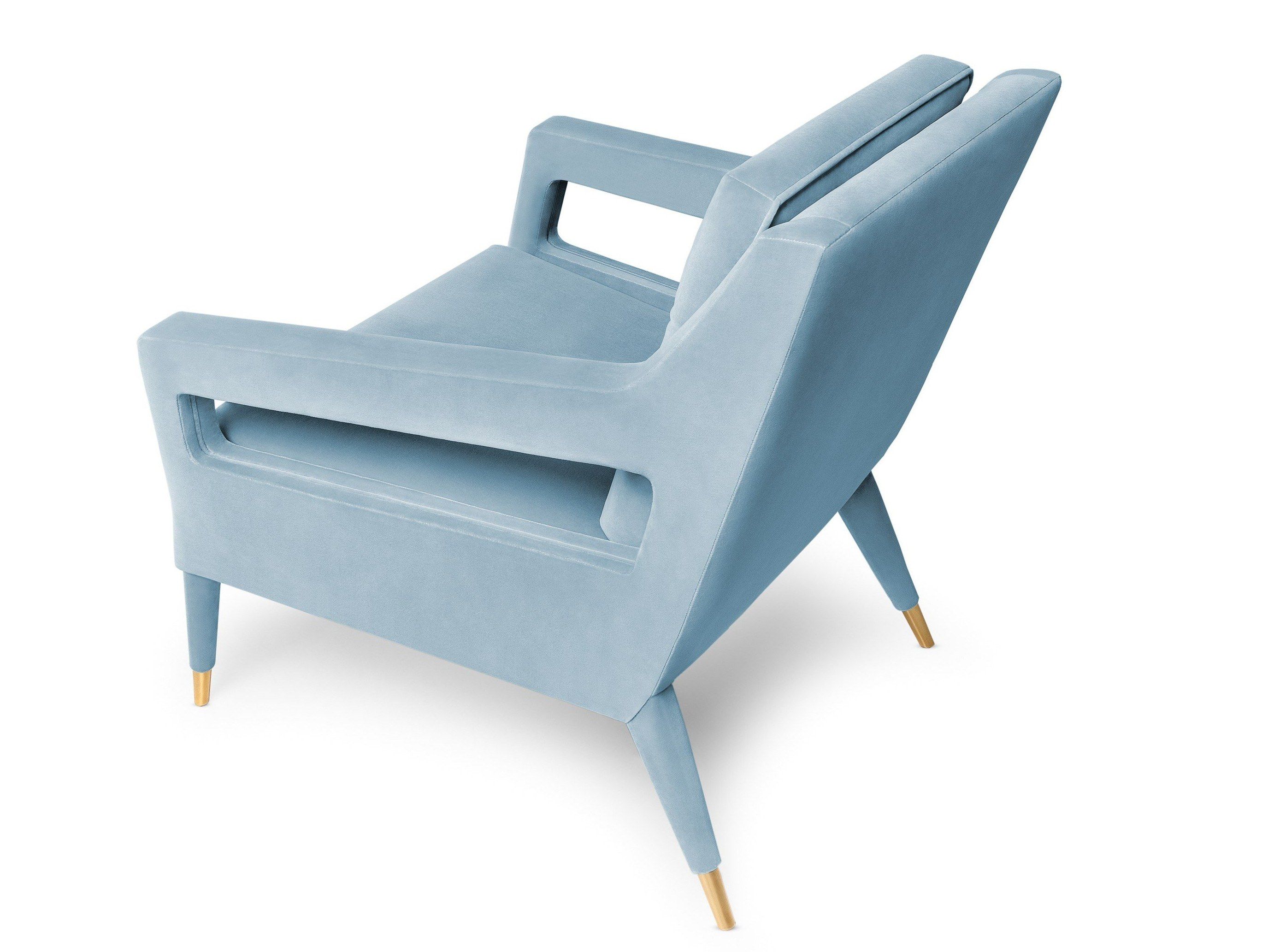 Бархатное кресло с подлокотниками Munna ARCH-00068873 - Вид №25