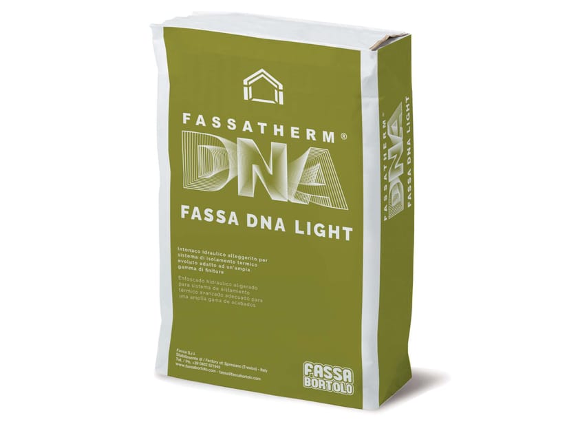Высокоэффективная минеральная гидравлическая штукатурка FASSA FASSATHERM DNA ARCH-00049826