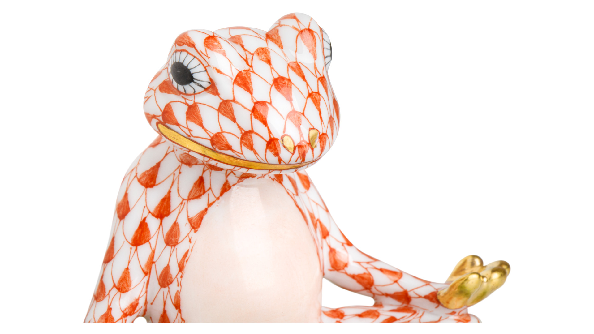 10638731 Herend Фигурка 5,5см "Лягушка-йог" Фарфор  - Вид №3