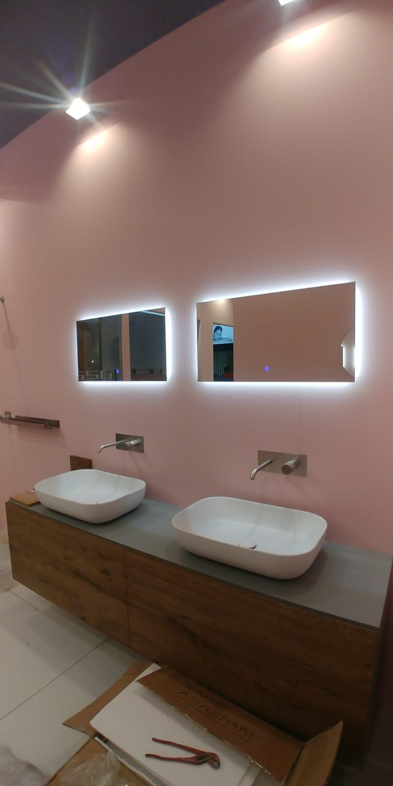 SP75RI Зеркало для ванной комнаты GSG CERAMIC MIRRORS - Вид №1