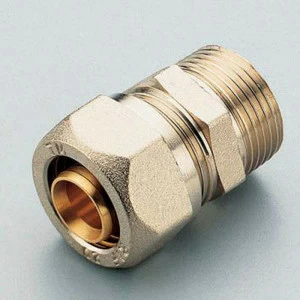 Муфта обжим-Н никелированная с прокладкой O-ring TIEMME 20х1/2"