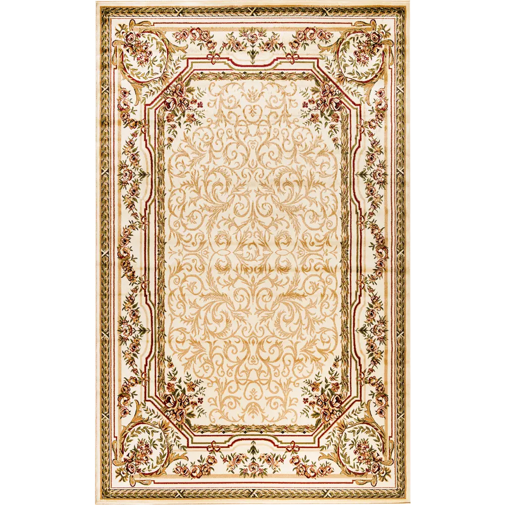 Ковер полипропилен Fortune L008K 300x400 см цвет кремовый 82461509 STLM-2114925 MERINOS 