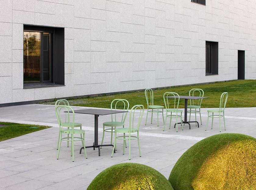 iSimar Садовый столик квадратный из стали с откидной крышкой Muelle 9270 / 9271 - Вид №8