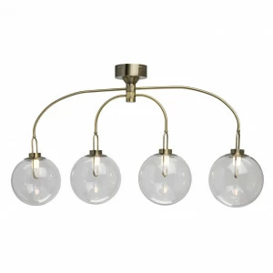 Подвесная светодиодная люстра De Markt Крайс 5 657011704 DE MARKT ДИЗАЙНЕРСКИЕ, КРАЙС, ШАР 187318 Бронза