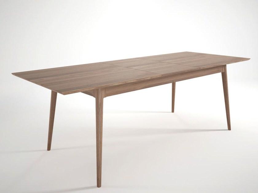 KARPENTER Раздвижной прямоугольный деревянный стол для гостиной Vintage sun-id-1461009 - Вид №6