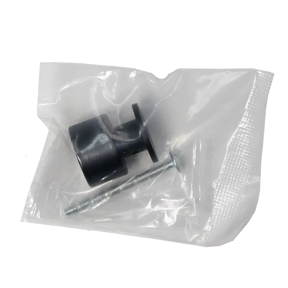 AKS Ина - мебельная ручка-кнопка матовый черный 88900470 STLM-1488453 - Вид №4