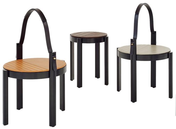 Wittmann Круглый сервировочный стол Melange sun-id-1397810 - Вид №2