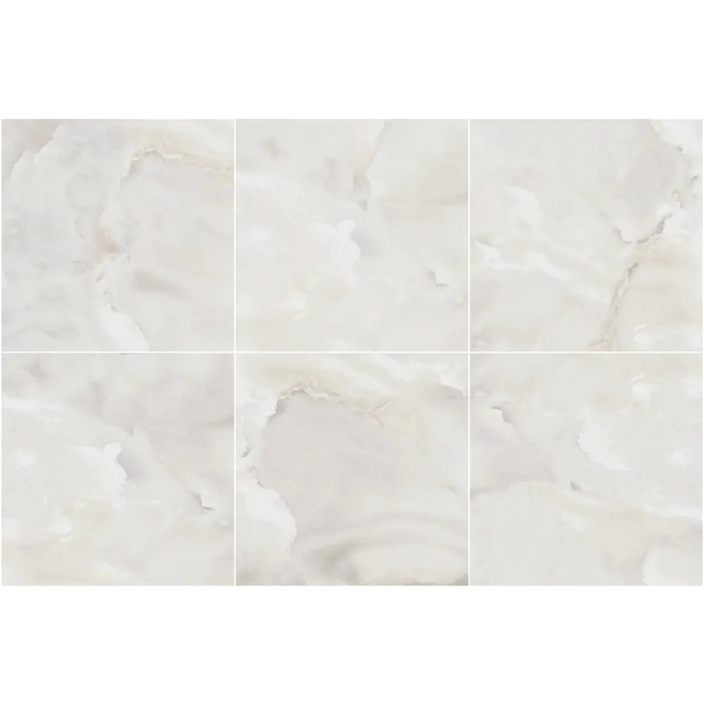Керамогранит Arcadia Ceramica Onice Pearl - перламутровый мрамор 60×60 см 89396425 STLM-1579158 - Вид №3