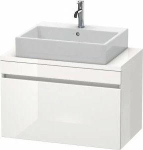 DS530202222 DuraStyle Тумбочка для компактной консоли Белый глянцевый декор