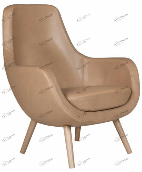 Sits Мягкое кожаное кресло с подлокотниками Stefani sun-id-1459937