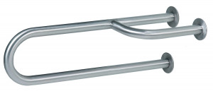 BFI600CS Поручень для крепления к стене/полу 3 точки крепления с матовым покрытием mediclinics