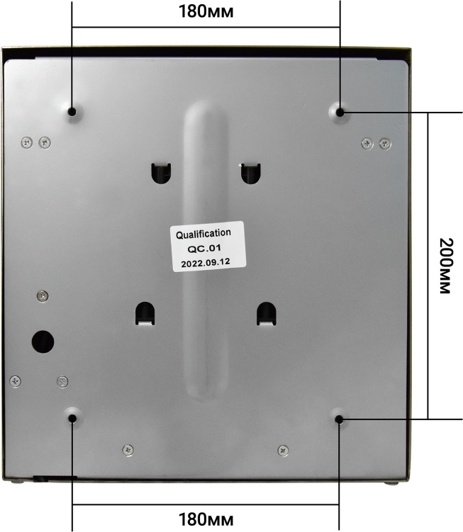 1401.387 Сушилка для рук высокоскоростная антивандальная 8855 PUFF  - Вид №5