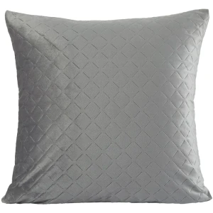 Santreyd Подушка Velvet Granit 3 — серый бархат в интерьере 88035576