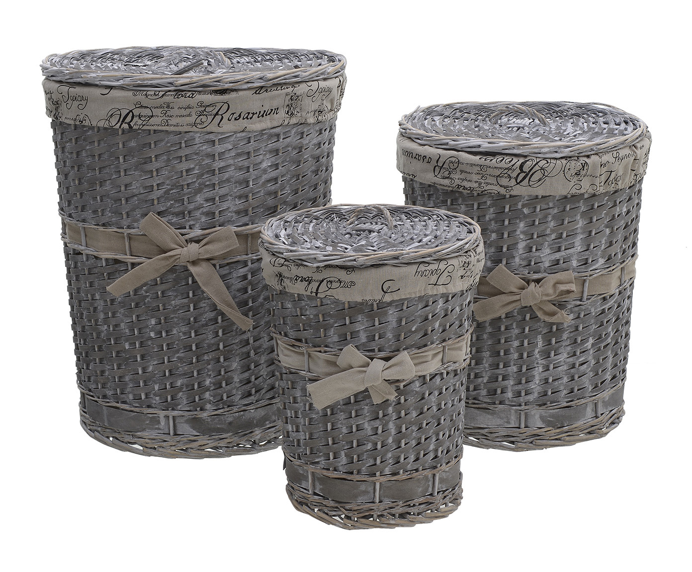 3865751.0002 корзина, набор 3 шт TO4ROOMS 