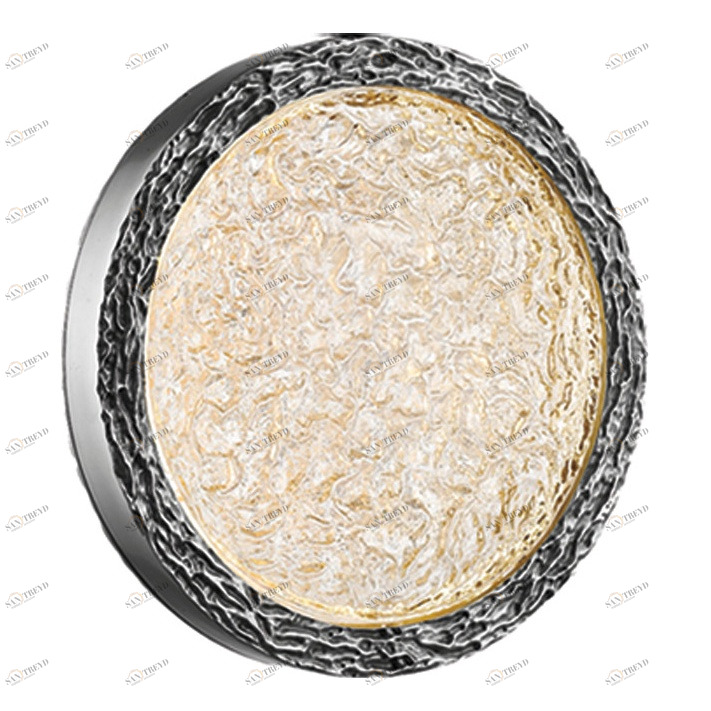 Светильник настенный серебристый Bottega M Nickel W98014M polished nickel DELIGHT COLLECTION  00-3882904 Серебро 