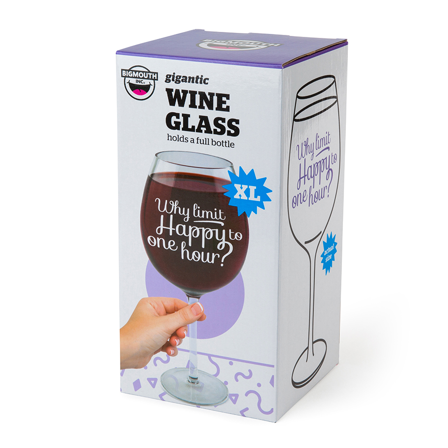 BMWG-HH Бокал для вина , happy hour, 750 мл BigMouth  - Вид №3