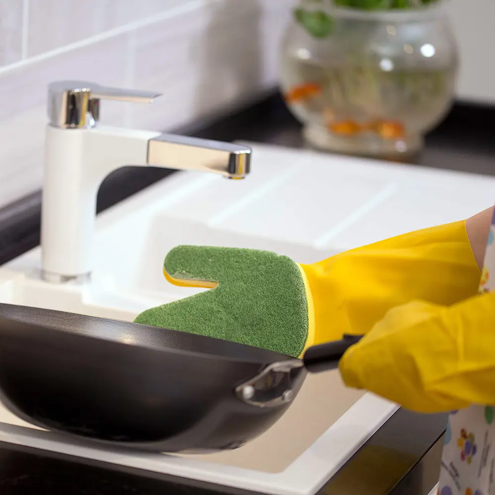 Чистящая перчатка YOU'LL LOVE с абразивным покрытием 82403577 STLM-0026691 - Вид №6