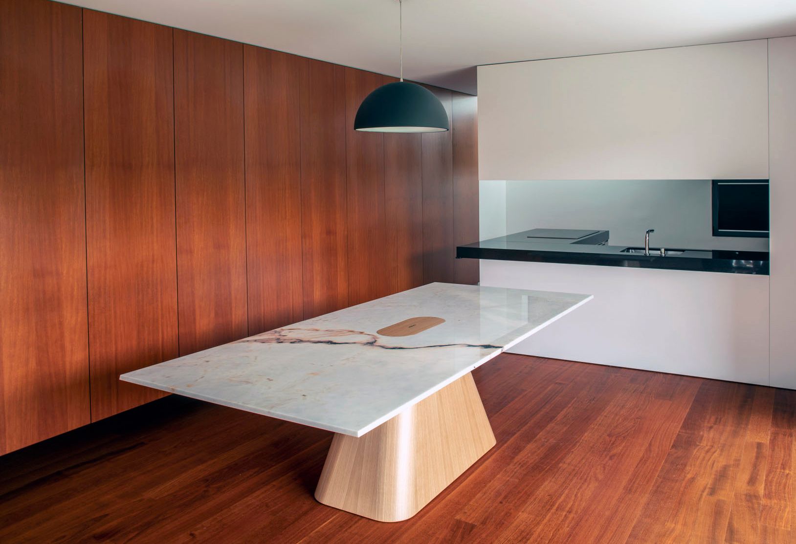 Прямоугольный мраморный стол WUDA Pedra ARCH-00077625 - Вид №1