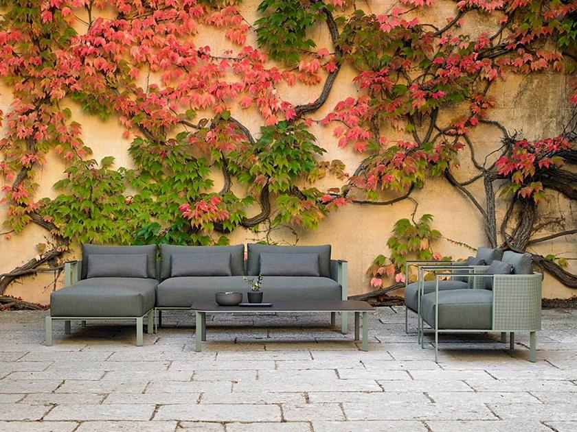 GANDIABLASCO Садовое кресло из термо-лакированного алюминия с подлокотниками Solanas sun-id-1403685 - Вид №7