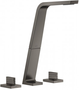 13717705-99_1_20005705-99_1_20005706-99_1 Смеситель для умывальника на три отверстия без сливного гарнитура - dark platinum matt Dornbracht CL.1