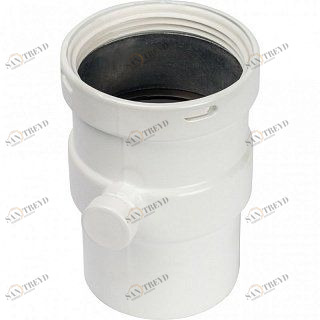 Труба дымохода STOUT DN80 с патрубком для конденсата SCA0080020135