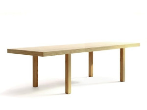 Деревянный прямоугольный стол