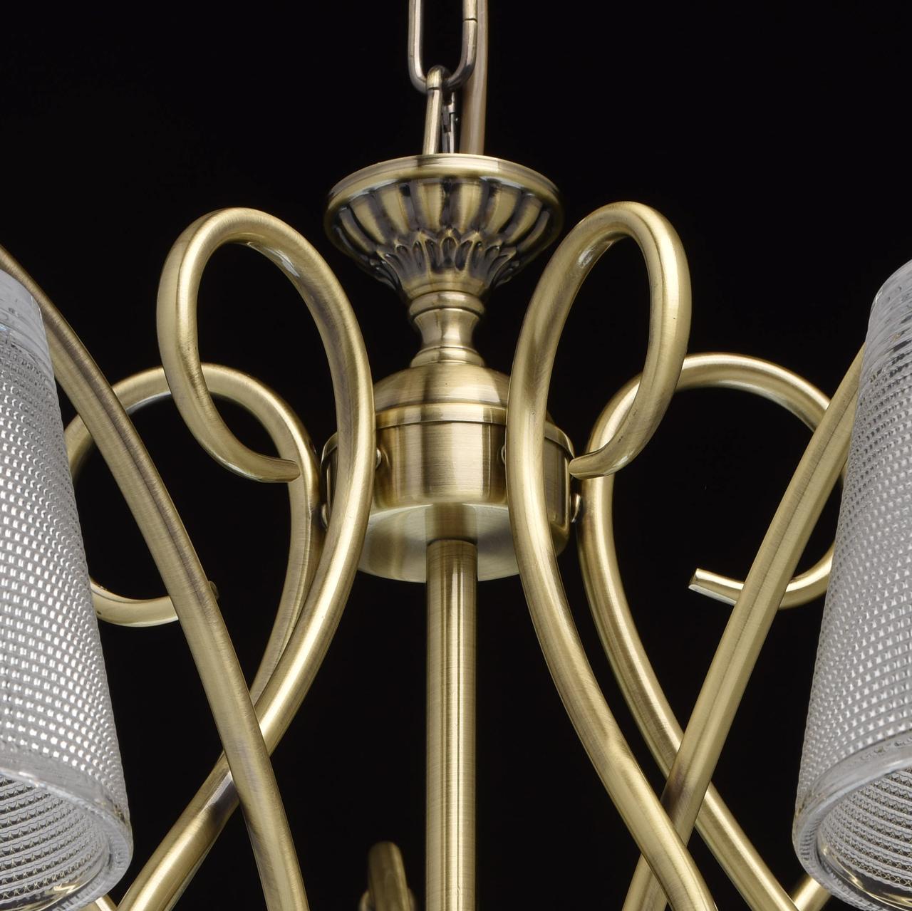 Подвесная люстра MW-Light Моника 372013205 MW-LIGHT ДИЗАЙНЕРСКИЕ, МОНИКА 186029 Белый  - Вид №3