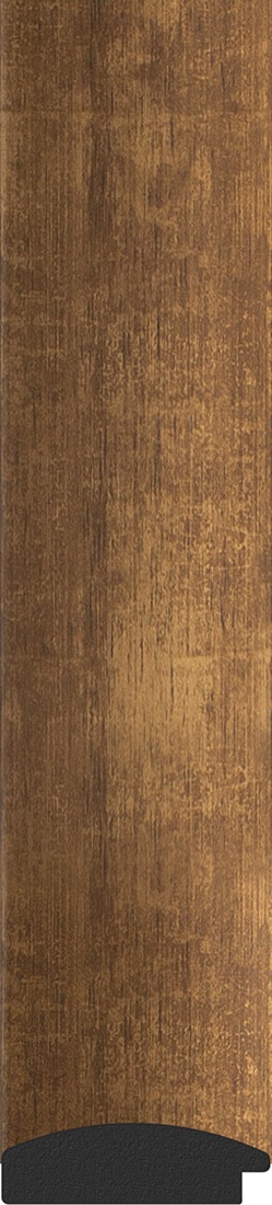 BY 1208 Зеркало с фацетом в багетной раме - состаренная бронза 66 mm EVOFORM Exclusive - Вид №2