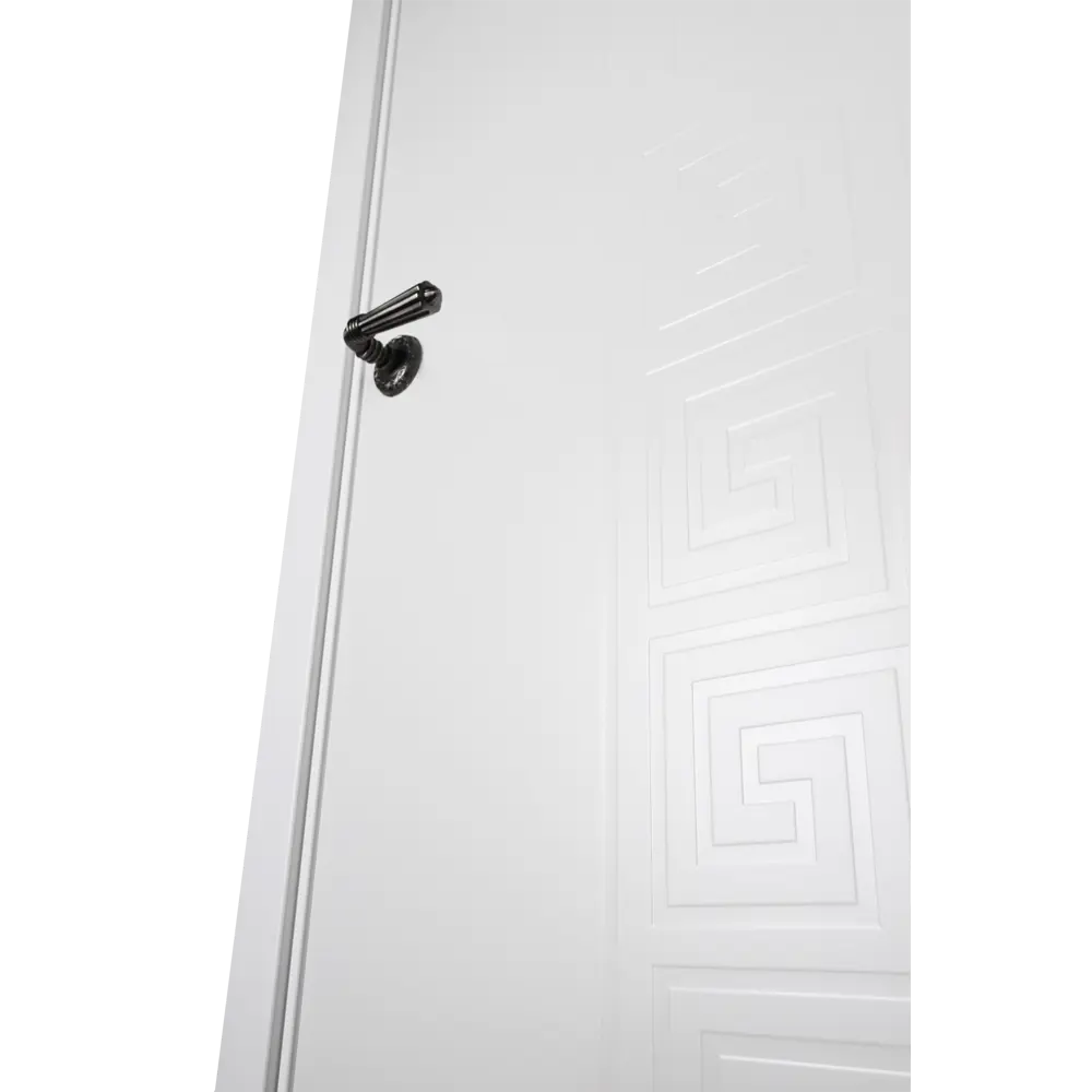 Дверь межкомнатная Эллада глухая полипропилен цвет белый 90x200 см (с замком) BELWOODDOORS STLM-2107809 - Вид №2