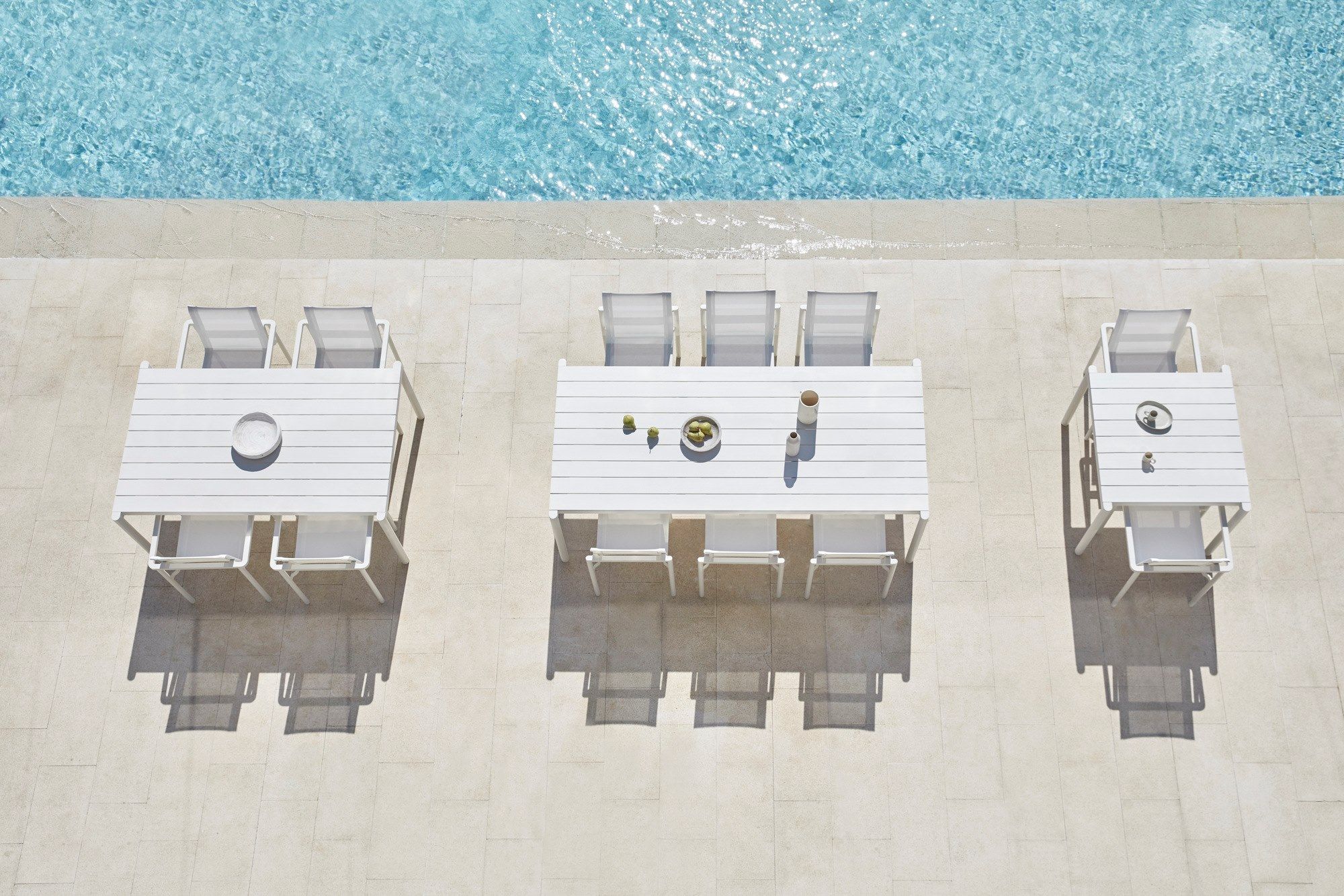 Алюминиевый стол и столешница из керамогранита POINT Origin ARCH-00000533 - Вид №2