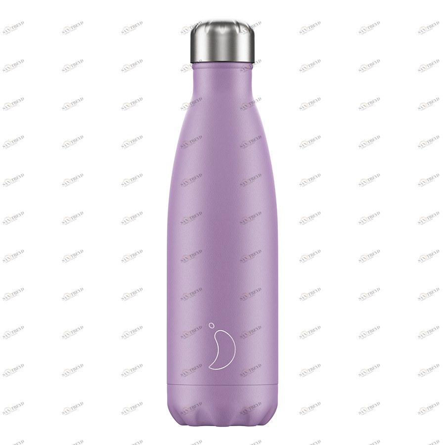 Термос 500 мл фиолетовый Pastel Purple CHILLY'S BOTTLES ДИЗАЙНЕРСКИЕ 00-3948025 Фиолетовый 