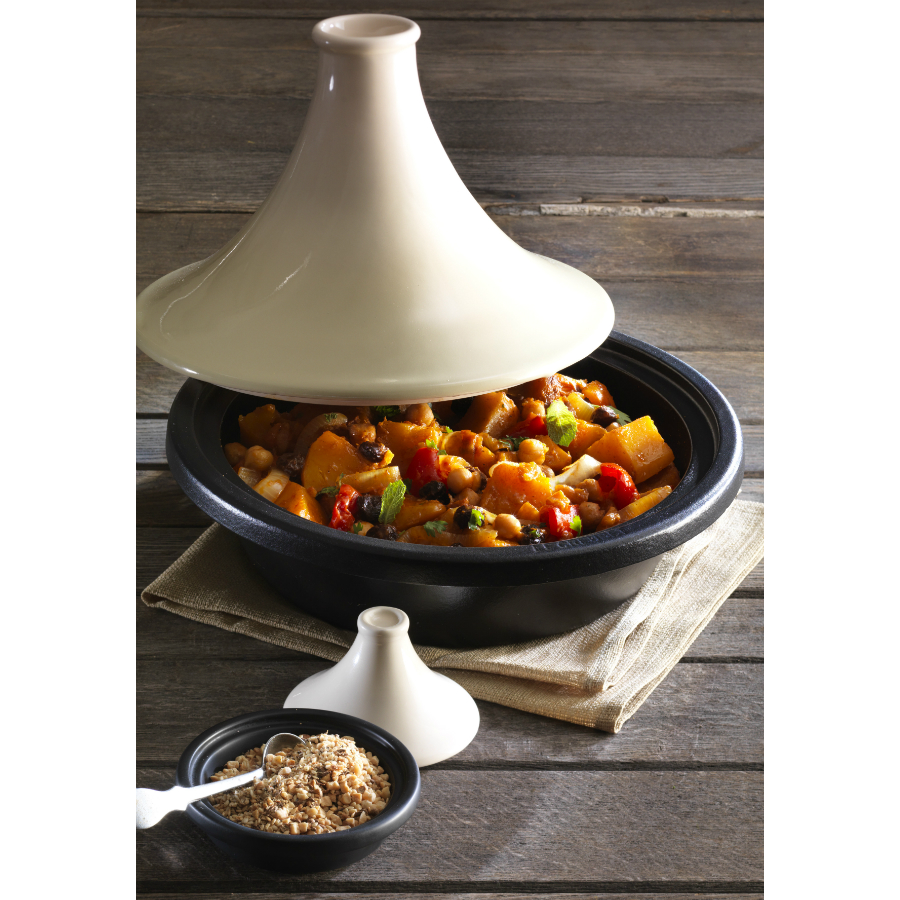 Тажин Le Creuset, Ø27 см, бежево-черный 25138276800422 - Вид №1