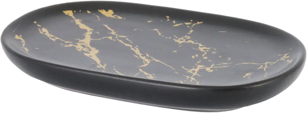 Мыльница VIDAGE Marmo Nero - керамическая элегантность для ванной 89719844