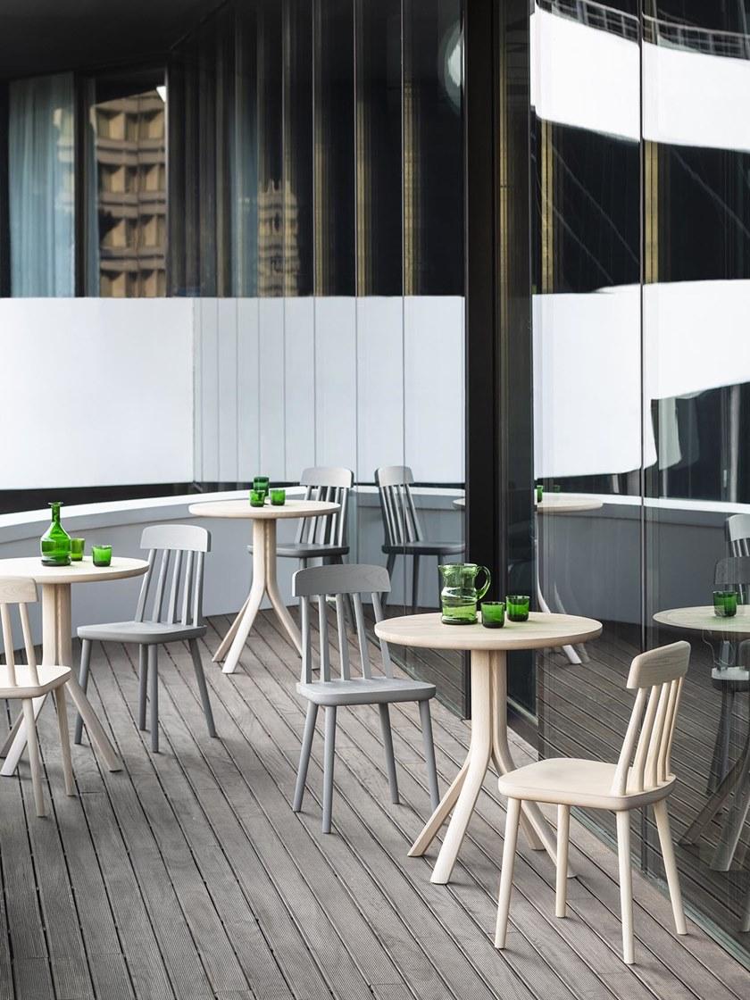 SIPA Стул из лакированного ясеня Cut sun-id-1379234 - Вид №3