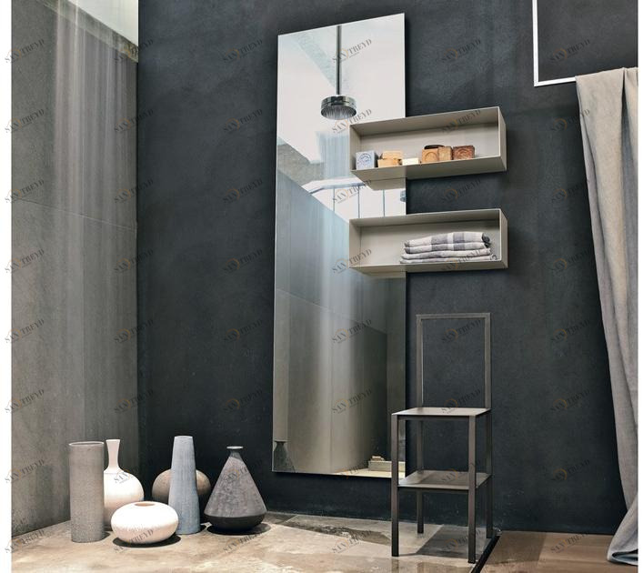 Gruppo Tomasella Прямоугольное зеркало с настенной полкой sun-id-1376881