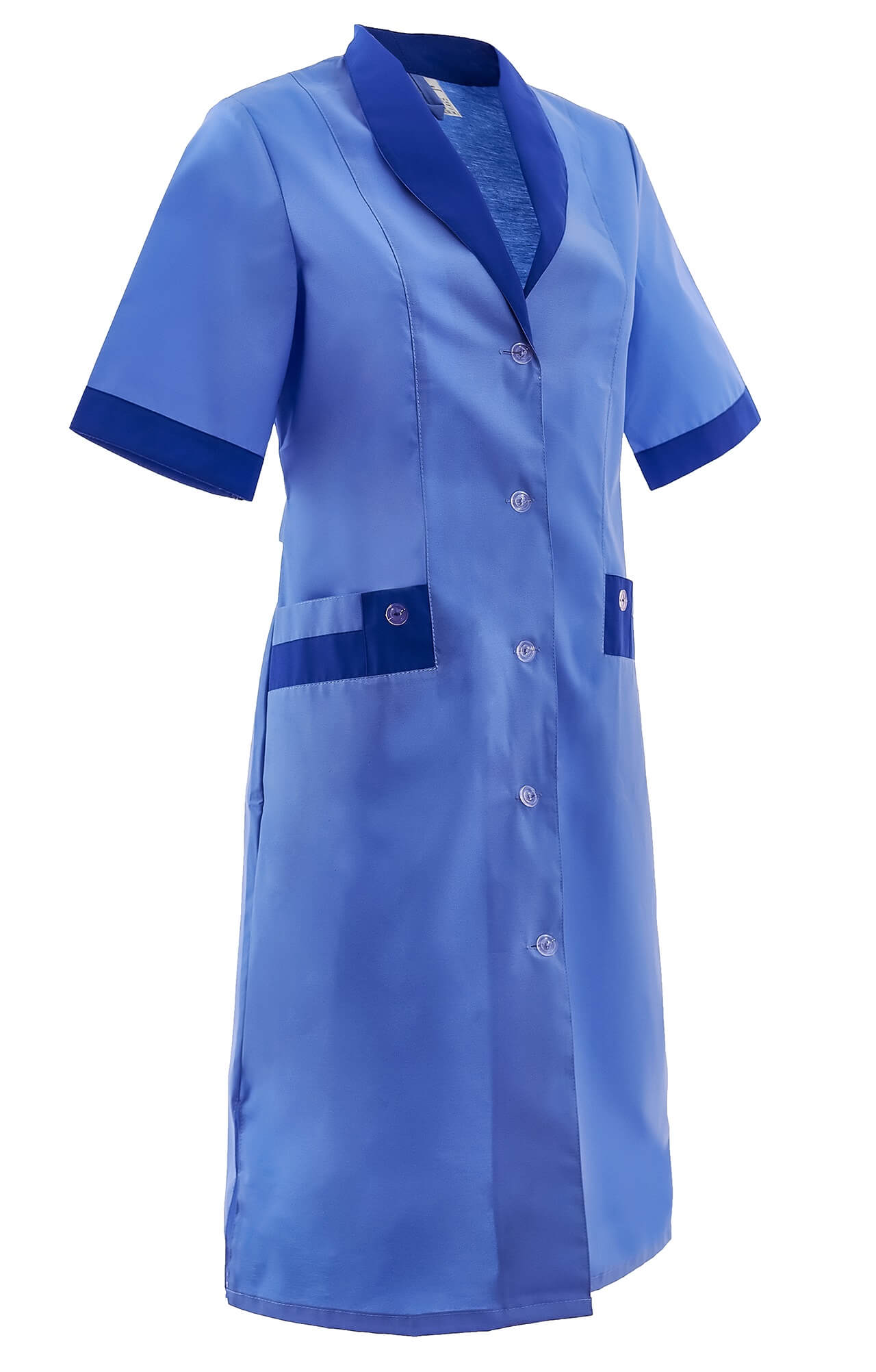 61747 Халат "Радуга" короткий рукав  Одежда для обслуживающего персонала  размер 50 Спецодежда  - Вид №2