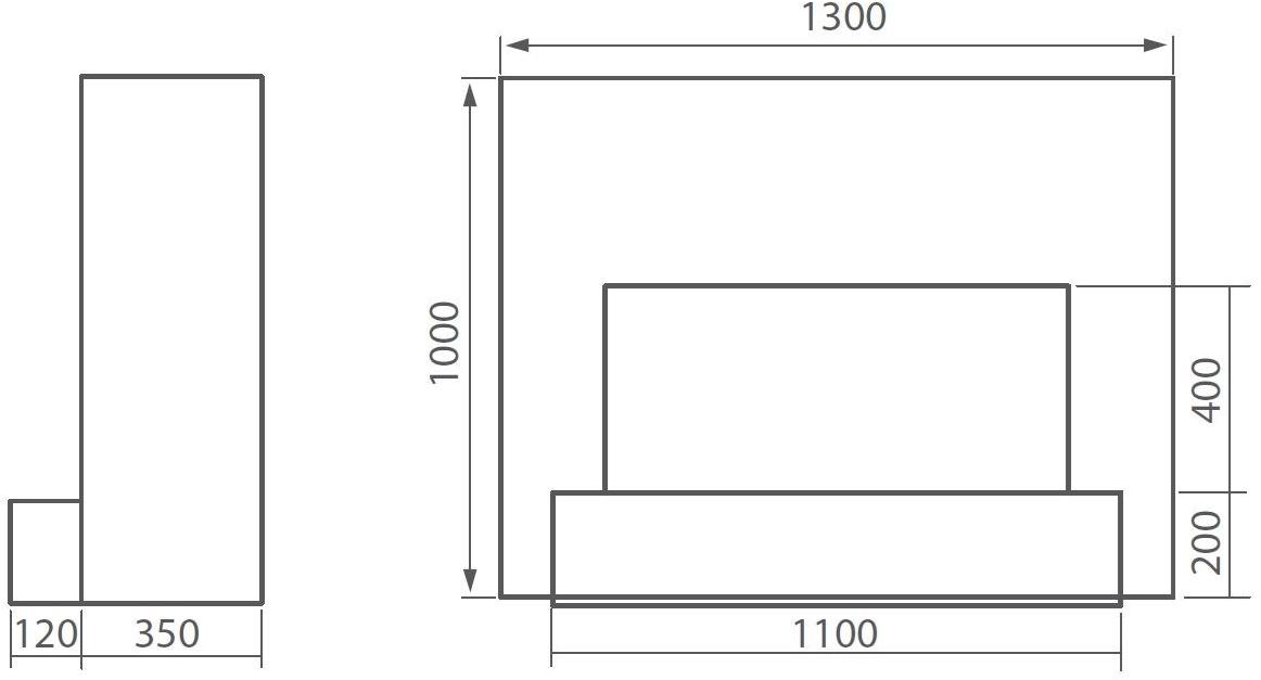 BRITISH FIRES Каменный камин на биоэтаноле sun-id-1393162 - Вид №1