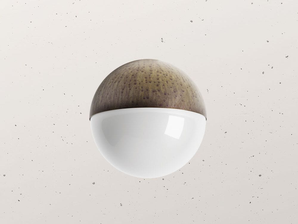 Латунная светодиодная наружная потолочная лампа Il Fanale сфера ARCH-00051786