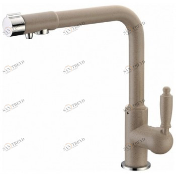 Zorg ZR 320 YF-33 Серый беж Смеситель для кухни Zorg 315х265 мм 