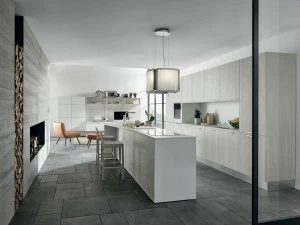 Colombini Casa Кухня на заказ из фанерованной древесины