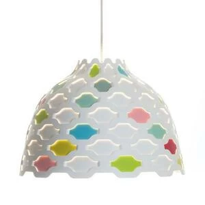 Светильник подвесной Schutters, белый